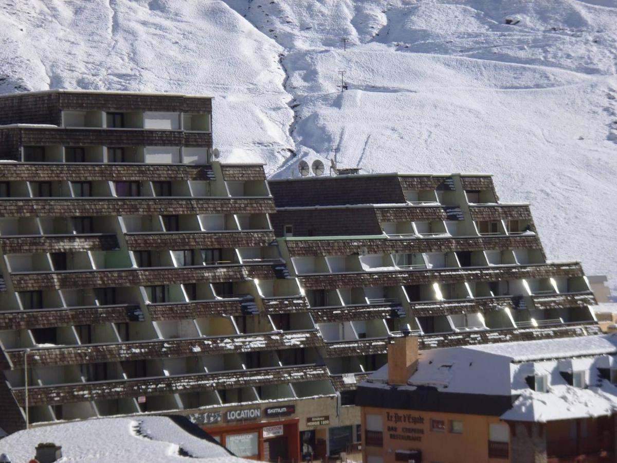 Studio Cabine 5 Pers, Balcon, 80M Pistes, Animaux Ok - Fr-1-404-228 La Mongie Exterior foto